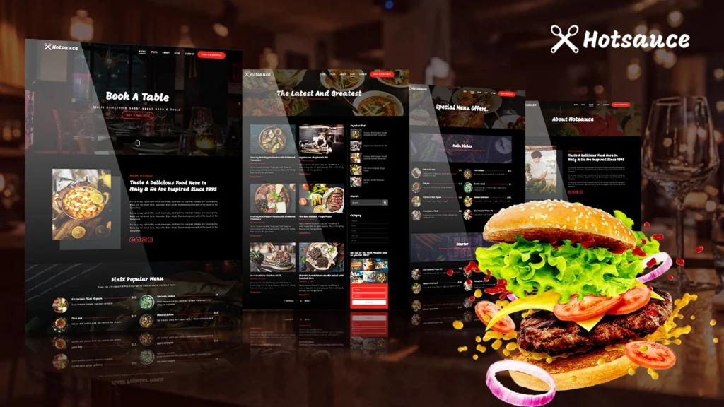 HotSauce – Restaurant & Cafe
