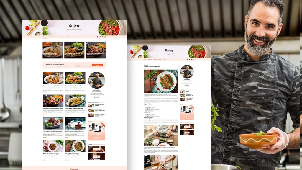 RecipePro – Food & Recipe Blog Elementor