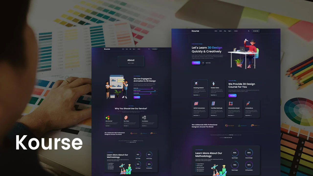 Kourse – Design Online Courses